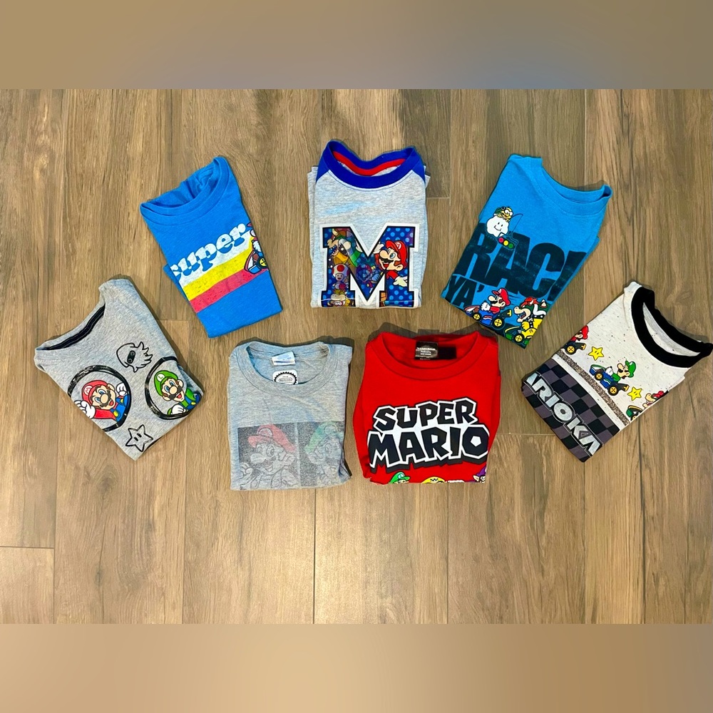 Mario Kart Sweatshirt and Shirts Bundle